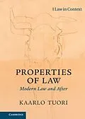 E-Book (pdf) Properties of Law von Kaarlo Tuori