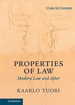 E-Book (pdf) Properties of Law von Kaarlo Tuori
