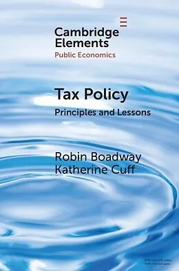 E-Book (epub) Tax Policy von Robin Boadway