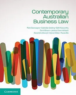 E-Book (epub) Contemporary Australian Business Law von Mark Giancaspro, Gabrielle Golding, Beth Nosworthy
