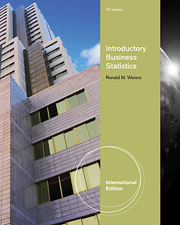 Couverture cartonnée Introductory Business Statistics, International Edition (with Bind In Printed Access Card) de Ronald Weiers