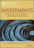 E-Book (epub) Investments von Michael G. McMillan, Jerald E. Pinto, Wendy Pirie