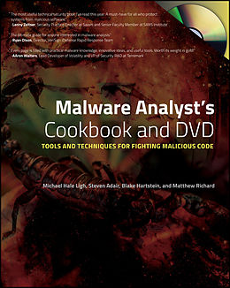 E-Book (epub) Malware Analyst's Cookbook and DVD von Michael Ligh, Steven Adair, Blake Hartstein