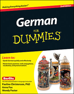 eBook (epub) German For Dummies de Paulina Christensen, Anne Fox, Wendy Foster