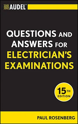 E-Book (pdf) Audel Questions and Answers for Electrician's Examinations von Paul Rosenberg