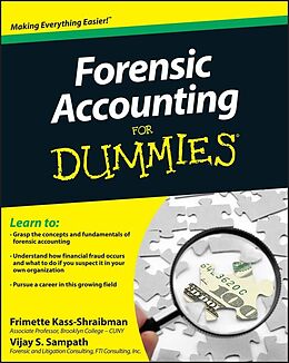 E-Book (epub) Forensic Accounting For Dummies von Frimette Kass-Shraibman, Vijay S, Sampath