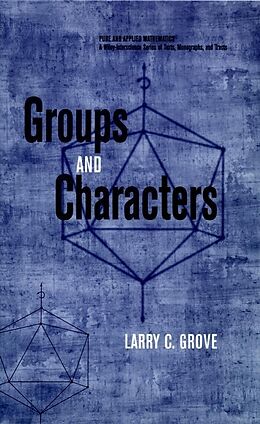 eBook (pdf) Groups and Characters de Larry C. Grove