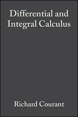 E-Book (pdf) Differential and Integral Calculus, Volume 2 von Richard Courant