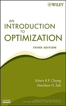 E-Book (pdf) An Introduction to Optimization von Edwin K. P. Chong, Stanislaw H. Zak