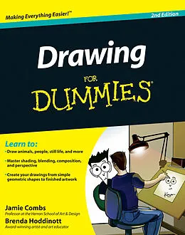 E-Book (epub) Drawing For Dummies von Brenda Hoddinott, Jamie Combs