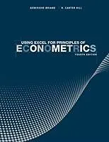 Kartonierter Einband Using Excel for Principles of Econometrics von Briand Genevieve, Hill R. Carter