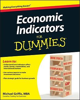 Couverture cartonnée Economic Indicators For Dummies de Michael Griffis