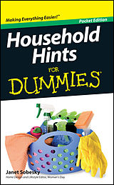 eBook (epub) Household Hints For Dummies, Pocket Edition de Janet Sobesky