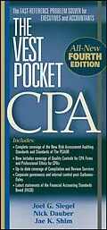 E-Book (epub) Vest Pocket CPA von Joel G. Siegel, Nick A. Dauber, Jae K. Shim