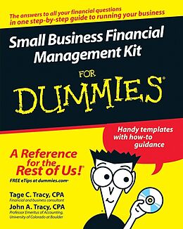 E-Book (epub) Small Business Financial Management Kit For Dummies von Tage C, Tracy, John A