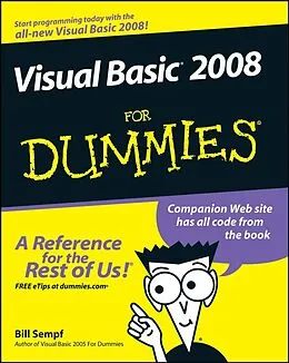 E-Book (epub) Visual Basic 2008 For Dummies von Bill Sempf