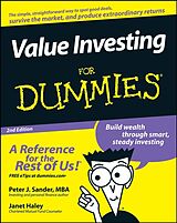 eBook (epub) Value Investing For Dummies de Peter J, Sander, Janet Haley