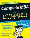 E-Book (epub) Complete MBA For Dummies von Kathleen Allen, Peter Economy