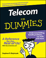 eBook (epub) Telecom For Dummies de Stephen P, Olejniczak