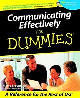 eBook (epub) Communicating Effectively For Dummies de Marty Brounstein