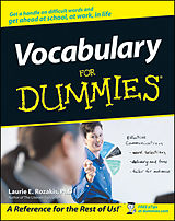E-Book (epub) Vocabulary For Dummies von Laurie E, Rozakis