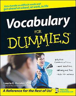 eBook (epub) Vocabulary For Dummies de Laurie E, Rozakis
