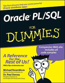 E-Book (epub) Oracle PL / SQL For Dummies von Michael Rosenblum, Paul Dorsey