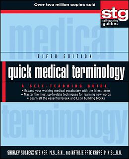 eBook (pdf) Quick Medical Terminology de Shirley Soltesz Steiner, Natalie Pate Capps