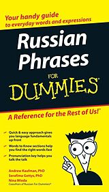 eBook (epub) Russian Phrases For Dummies de Andrew Kaufman, Serafima Gettys