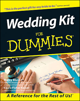 eBook (epub) Wedding Kit For Dummies de Marcy Blum, Laura Fisher Kaiser