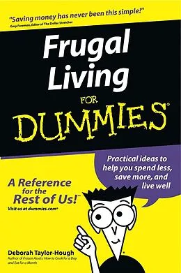 E-Book (epub) Frugal Living For Dummies von Deborah Taylor-Hough