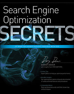 eBook (pdf) Search Engine Optimization (SEO) Secrets de Danny Dover, Erik Dafforn
