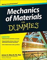 eBook (epub) Mechanics of Materials For Dummies de James H, Allen