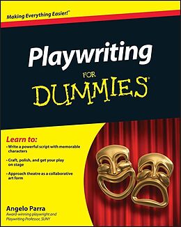 eBook (epub) Playwriting For Dummies de Angelo Parra