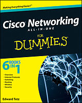 E-Book (pdf) Cisco Networking All-in-One For Dummies von Edward Tetz
