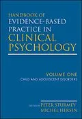 E-Book (epub) Handbook of Evidence-Based Practice in Clinical Psychology, Child and Adolescent Disorders von Michel Hersen, Peter Sturmey