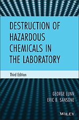 E-Book (epub) Destruction of Hazardous Chemicals in the Laboratory von George Lunn, Eric B. Sansone