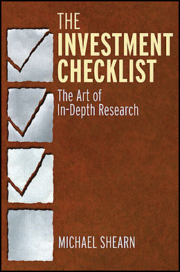 E-Book (epub) Investment Checklist von Michael Shearn