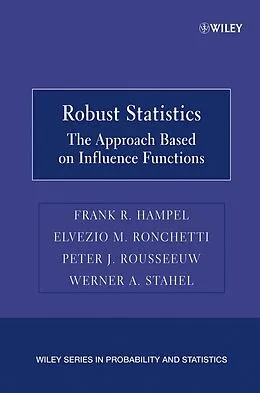 E-Book (pdf) Robust Statistics von Frank R. Hampel, Elvezio M. Ronchetti, Peter J. Rousseeuw