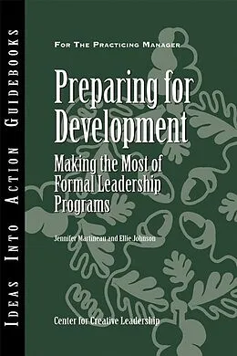 E-Book (epub) Preparing for Development von Jennifer W. Martineau, Ellie Johnson