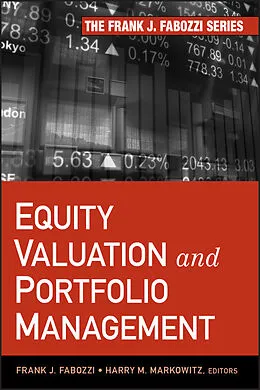 E-Book (pdf) Equity Valuation and Portfolio Management von Frank J. Fabozzi, Harry M. Markowitz