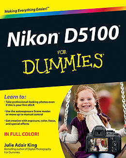 eBook (epub) Nikon D5100 For Dummies de Julie Adair King