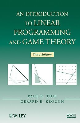 eBook (pdf) An Introduction to Linear Programming and Game Theory de Paul R. Thie, Gerard E. Keough
