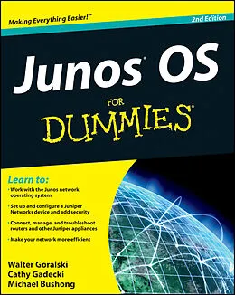 E-Book (pdf) JUNOS OS For Dummies von Walter J, Goralski, Cathy Gadecki