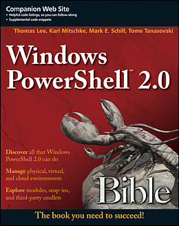 eBook (pdf) Windows PowerShell 2.0 Bible de Thomas Lee, Karl Mitschke, Mark E. Schill