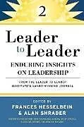 Kartonierter Einband Leader to Leader von Frances Cohen, Paul M. Hesselbein