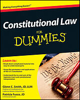 eBook (pdf) Constitutional Law For Dummies de Glenn Smith, Patricia Fusco