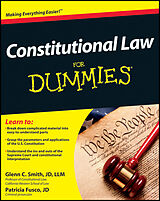 eBook (epub) Constitutional Law For Dummies de Patricia Fusco