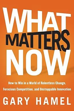 E-Book (epub) What Matters Now von Gary Hamel