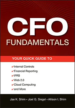 E-Book (pdf) CFO Fundamentals, von Jae K. Shim, Joel G. Siegel, Allison I. Shim